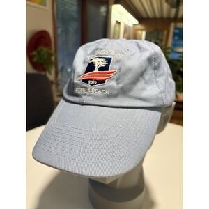 2019 US Open Pebble Beach Golf Hat Light Blue USGA Member Adjustable 100% Cotton